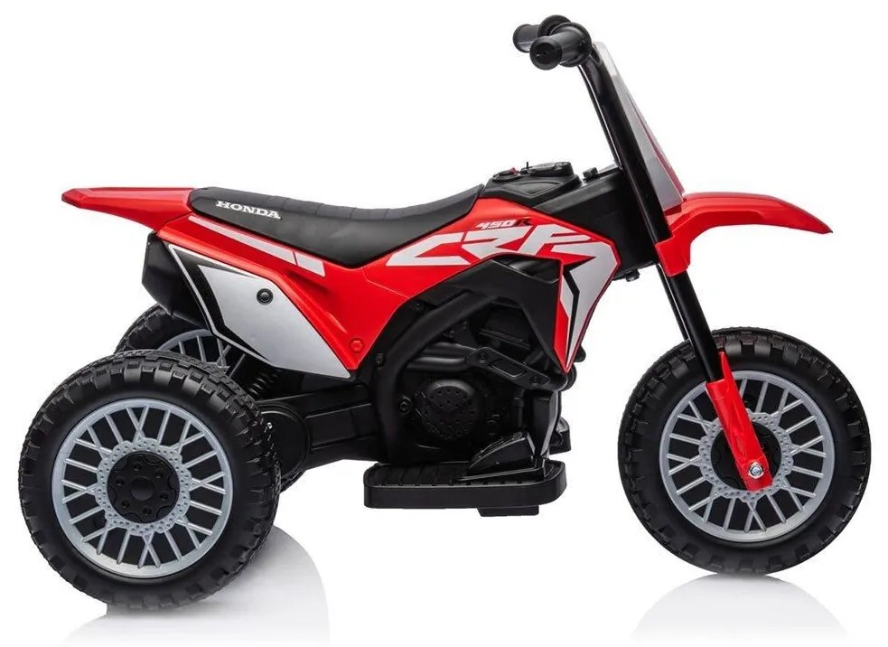 Elektrický motocykel BABY MIX Honda CRF 450R červený