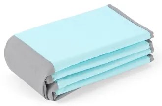 Detský suchý bazén s loptičkami pr. 80 cm modro-sivý