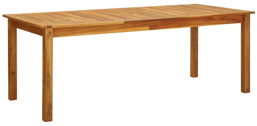 Záhradný stôl 200x90x74 cm, akáciový masív 42619