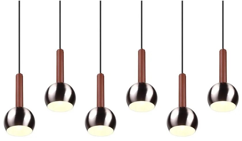 Čierne závesné svietidlo Ciliana – CINQUE