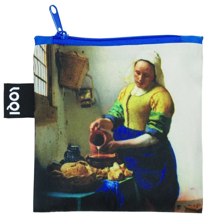 LOQI Taška LOQI - Museum - JOHANNES VERMEER The Milkmaid & Irma