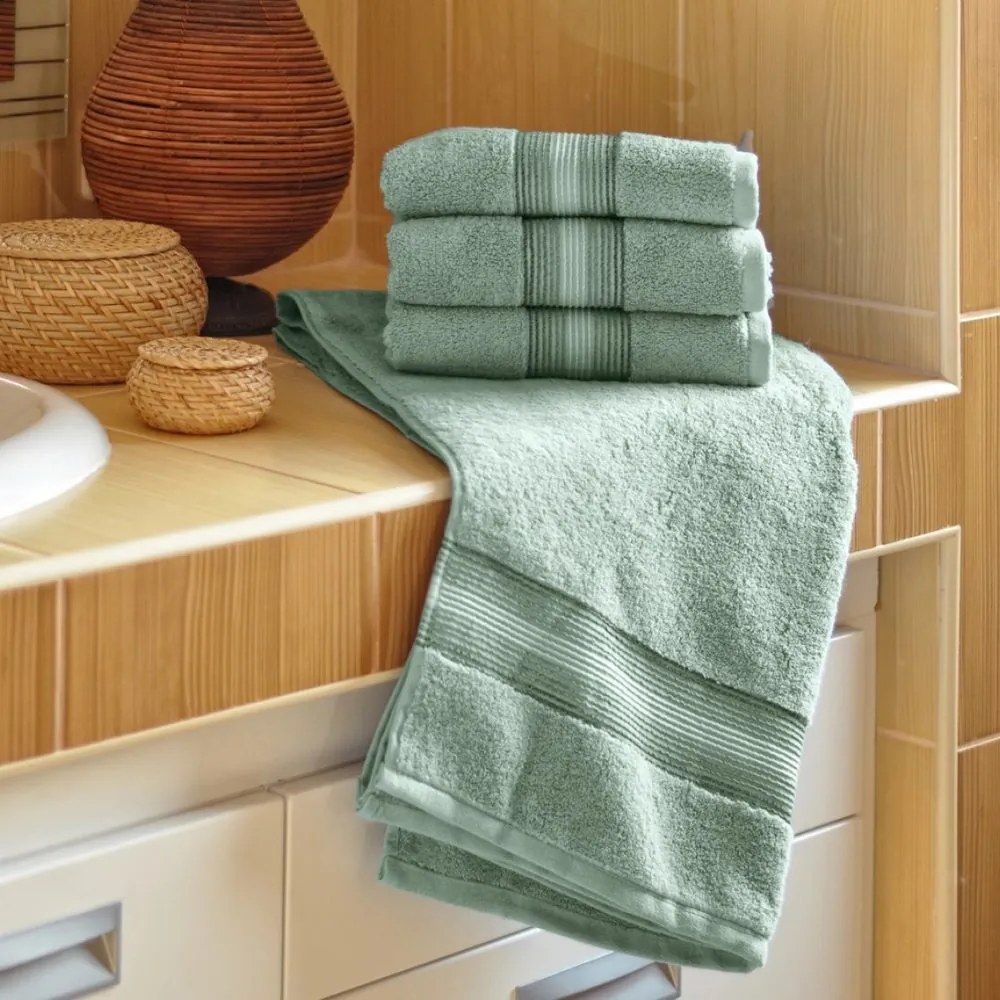 Polášek Osuška Deluxe - Zelená | 70 x 140 cm