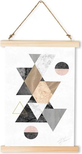 Závesné plátno na stenu Broken Deformation / Dan Johannson