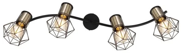 Globo 54017-4M - Bodové svietidlo PRISKA 4xE27/40W/230V