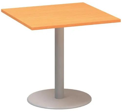 Konferenčný stôl Alfa 400, 80 x 80 x 74,2 cm, dezén buk Bavaria
