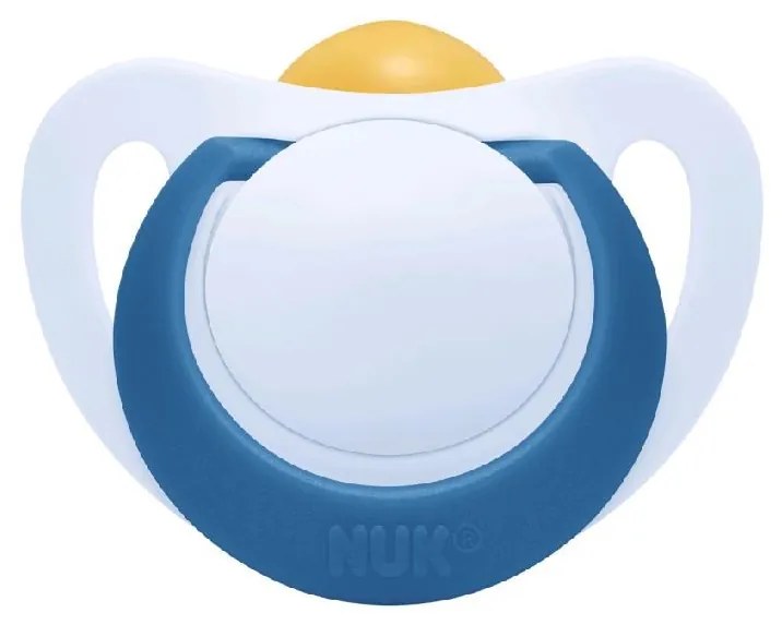 Dojčenský latexový cumlík NUK Star 18-36 m modrý, vel. 18-36 m