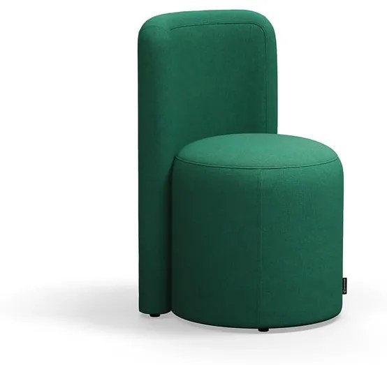 Taburet VARIETY, s operadlom, látka Blues CSII, zelená tyrkysová