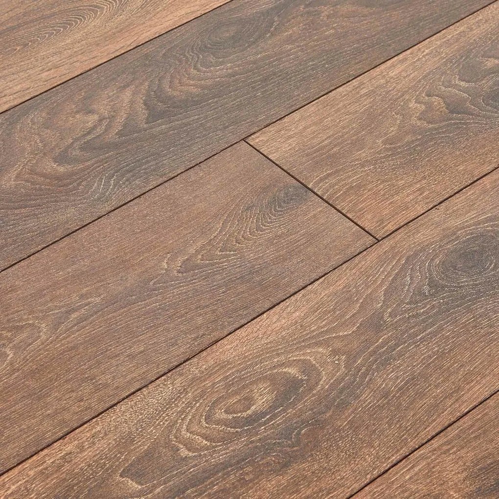 Laminátová podlaha Naturel Water 100 Oak Brownwash dub 8 mm LAMW9751