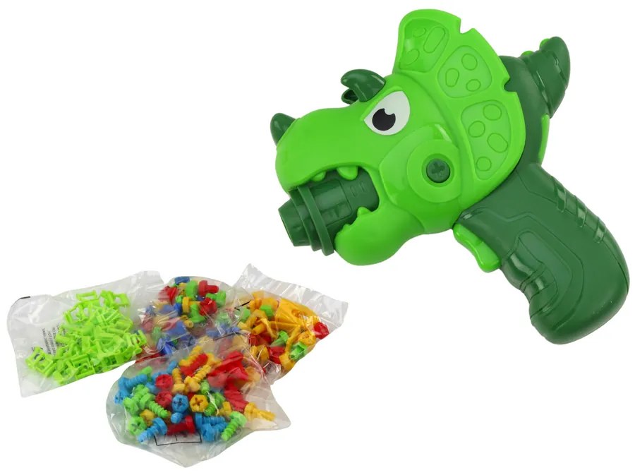 LEAN TOYS Stolný kufor Dinosaurus - 249 kusov