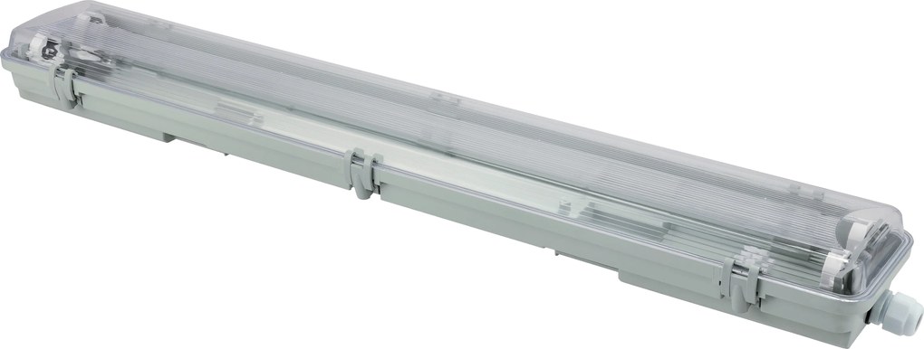 Sada 2 hermetických svietidiel 120 cm + LED trubice pre dielňu a garáž