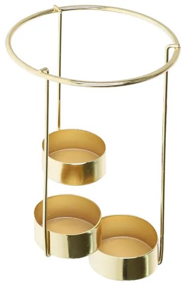 Svietnik GALIA zlatý 980361