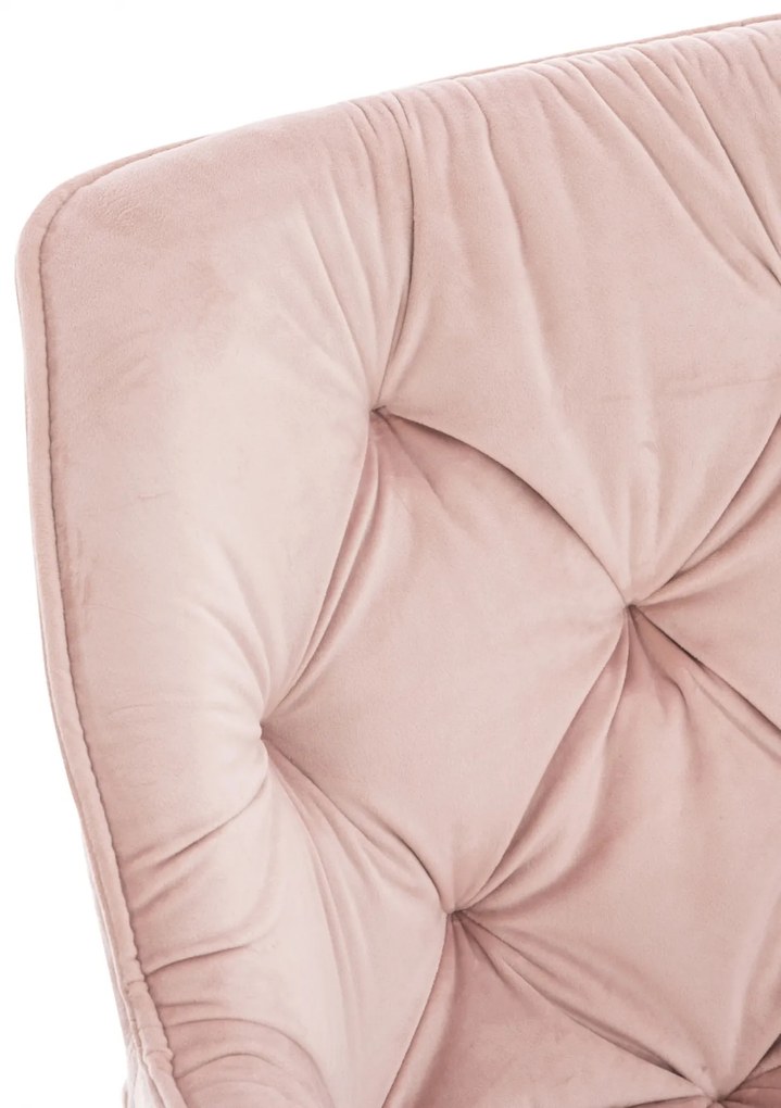 Stolička Tanna - zamat - Ružová
