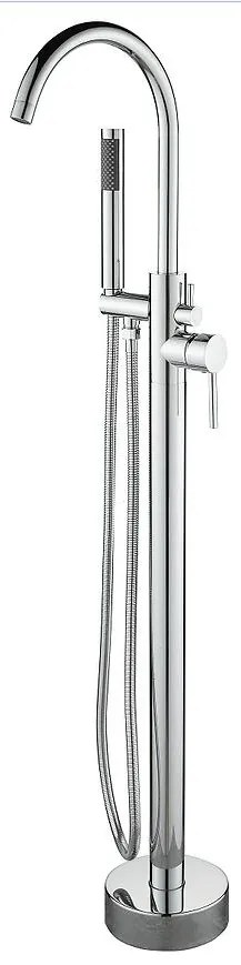 Batéria vaňová voľne stojaca Evra chróm