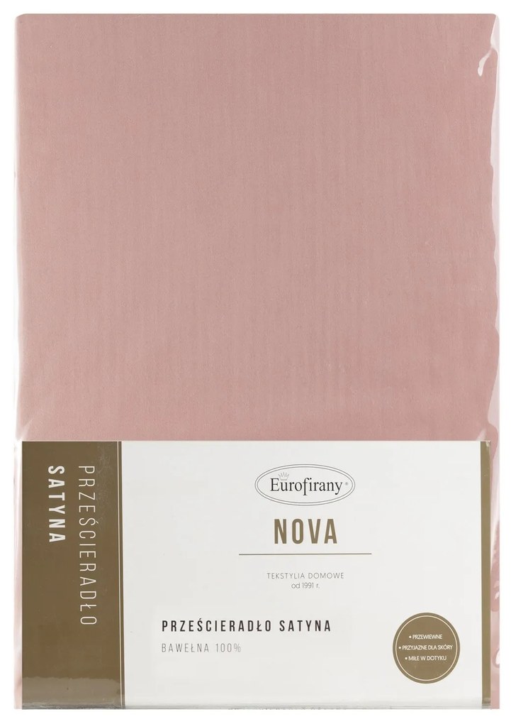 MAKOSATÉNOVÉ PRESTIERADLO NOVA 180X210 CM PÚDROVÉ