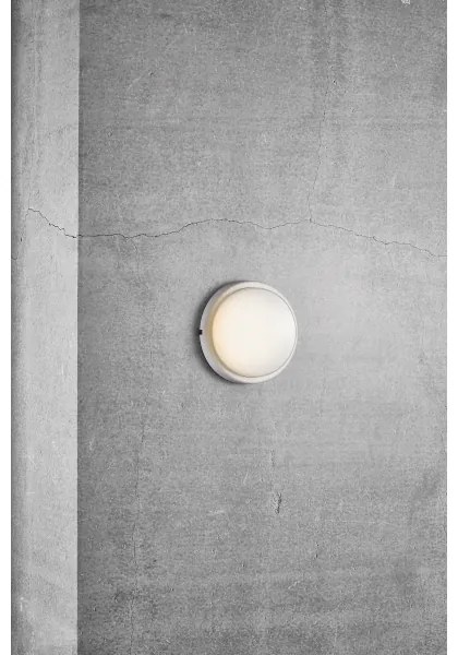 Nordlux -LED Vonkajšie nástenné svietidlo CUBA LED/6,5W/230V IP54 pr. 17,5 cm biela