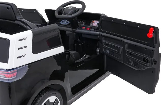 Elektrické autíčko Volkswagen ID BUZZ čierne