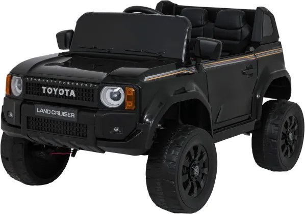 Elektrické autíčko Toyota Land Cruiser PRADO čierne