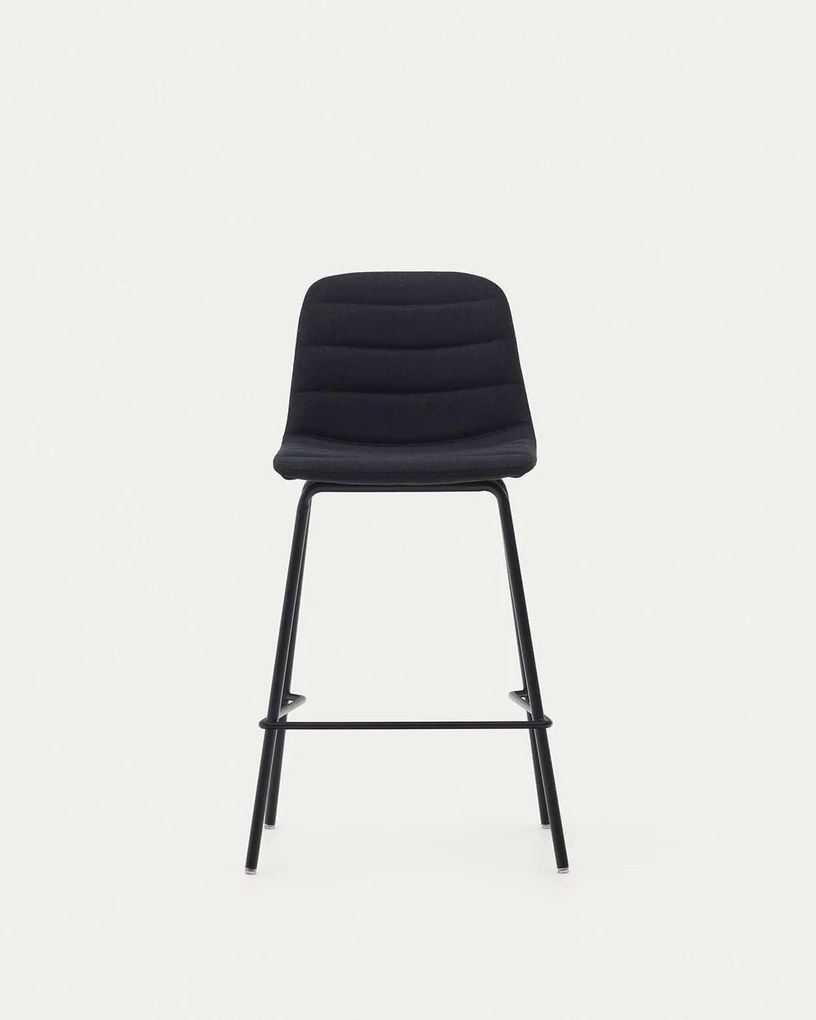 Barová stolička luzinda 65 cm čierna MUZZA