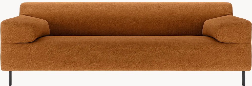Pohovka freistil180 (3-miestna), oranžovohnedá/čierna, Š 222 cm