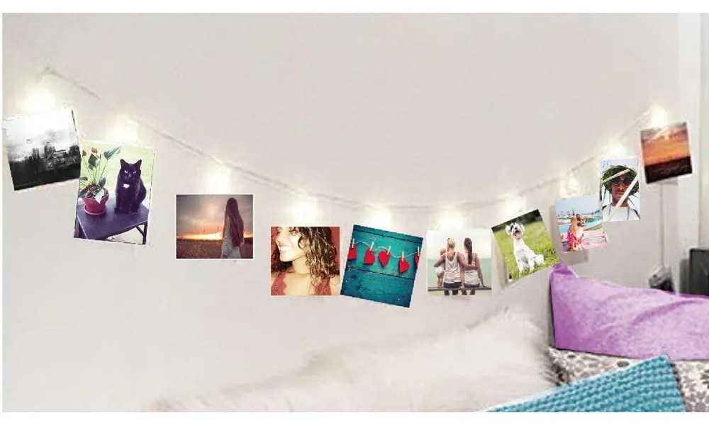 Svetelná reťaz počet žiaroviek 16 ks dĺžka 225 cm – Hilight