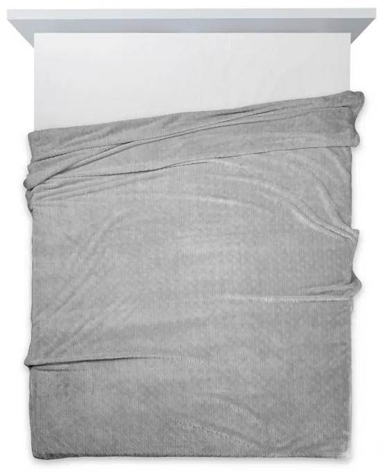 Dekorstudio Deka CINDY4 v striebornej farbe Rozmer deky: 170x210cm