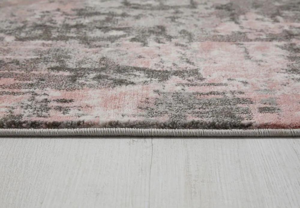Flair Rugs koberce Kusový koberec Cocktail Wonderlust Grey / Pink - 120x170 cm