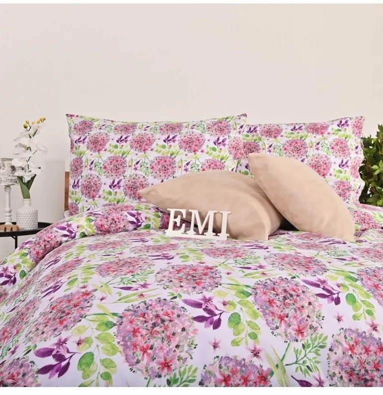 Obliečky bavlnené Cindy EMI, Štandardný set jednolôžko obsahuje 1x 140x200 + 1x 70x90