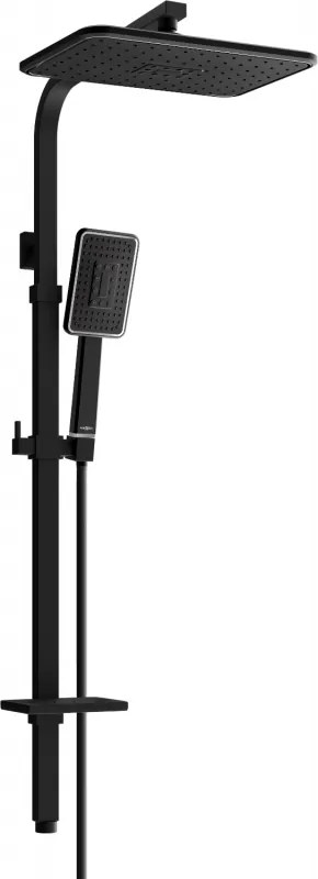 Mexen Q54 sprchový stĺp, čierna/chróm - 798545495-71