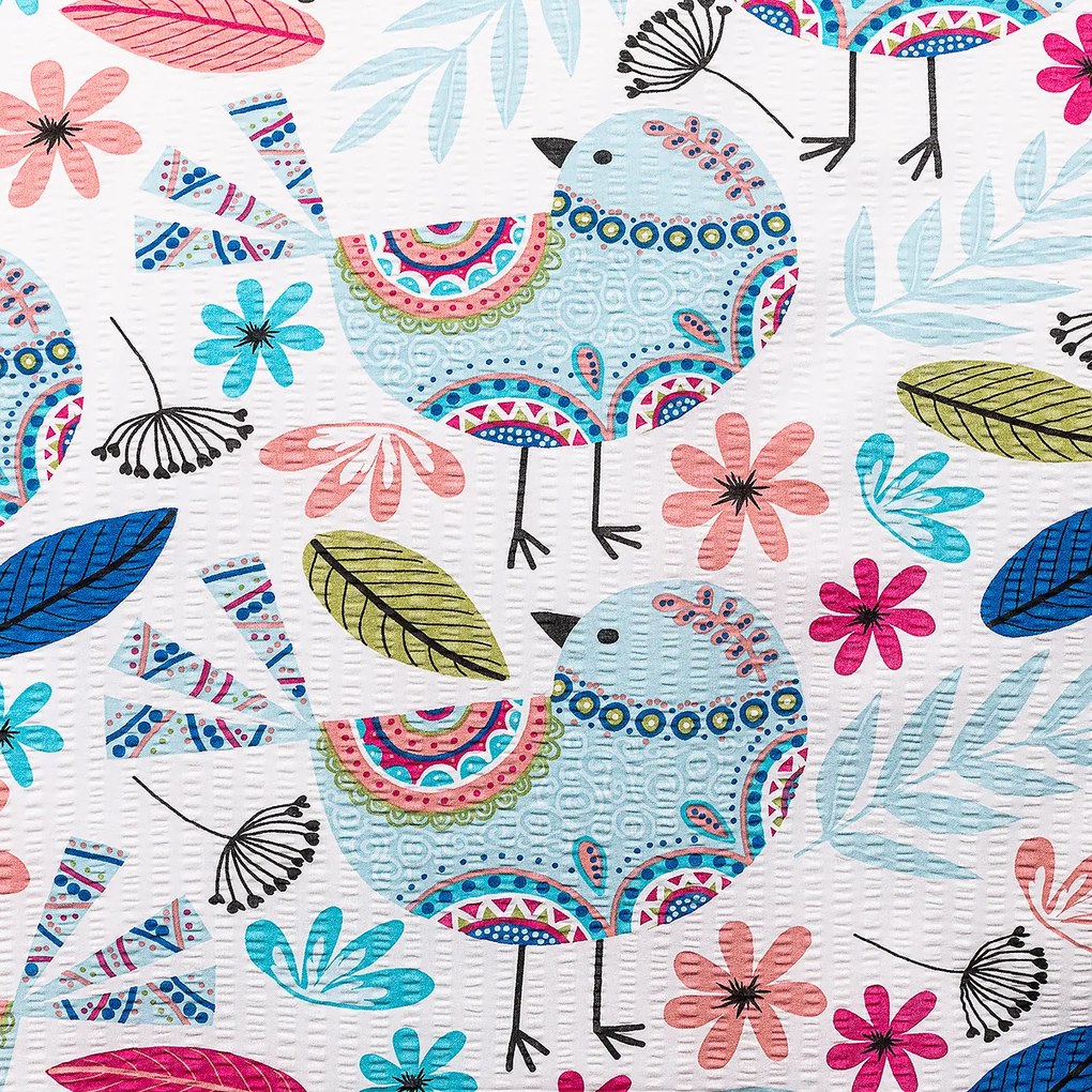 4Home Krepové obliečky Birds, 160 x 200 cm, 70 x 80 cm