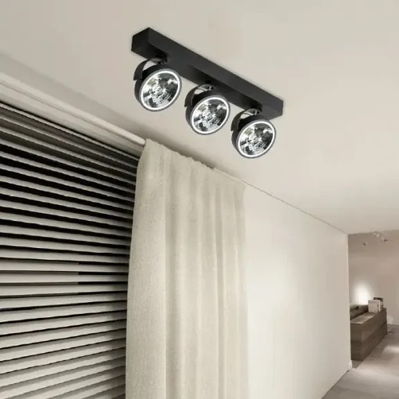 Bodové svetlo Jerry 3 12V čierne