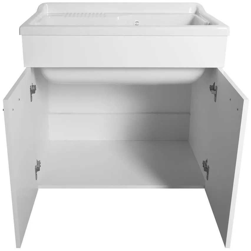 Aqualine Aqualine, Skrinka pod výlevku 78x70x48 cm, biela, 57036