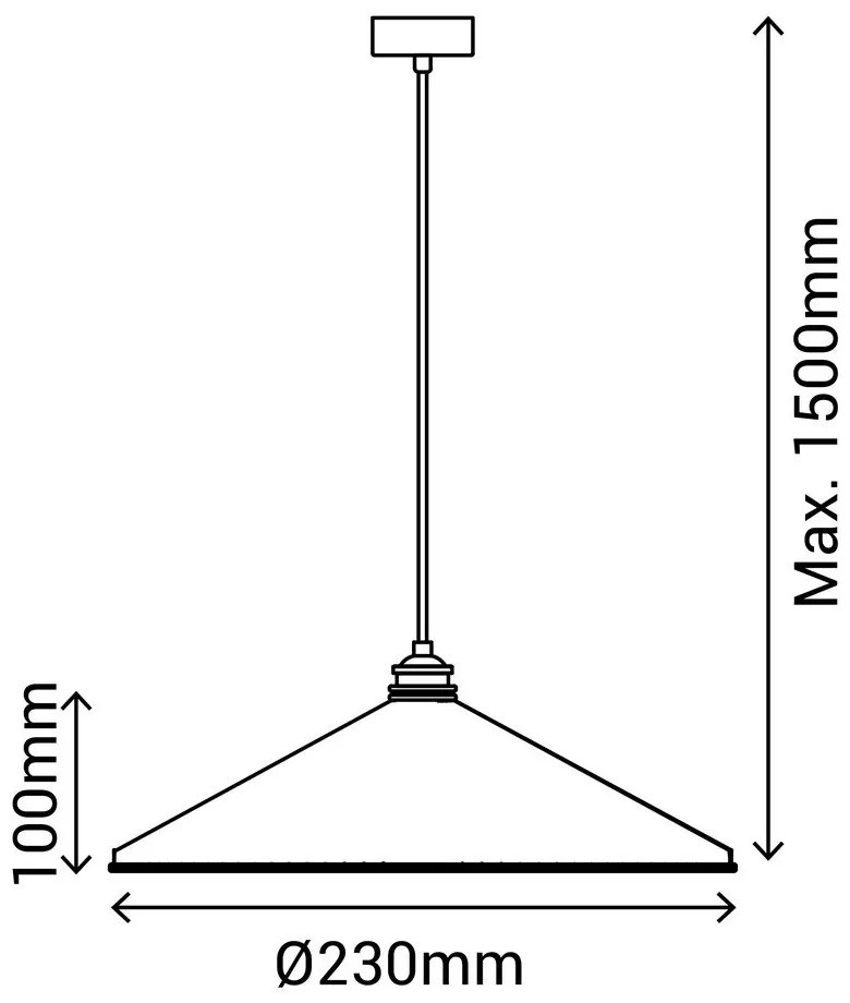 Biele závesné svietidlo SULION Elena, výška 150 cm