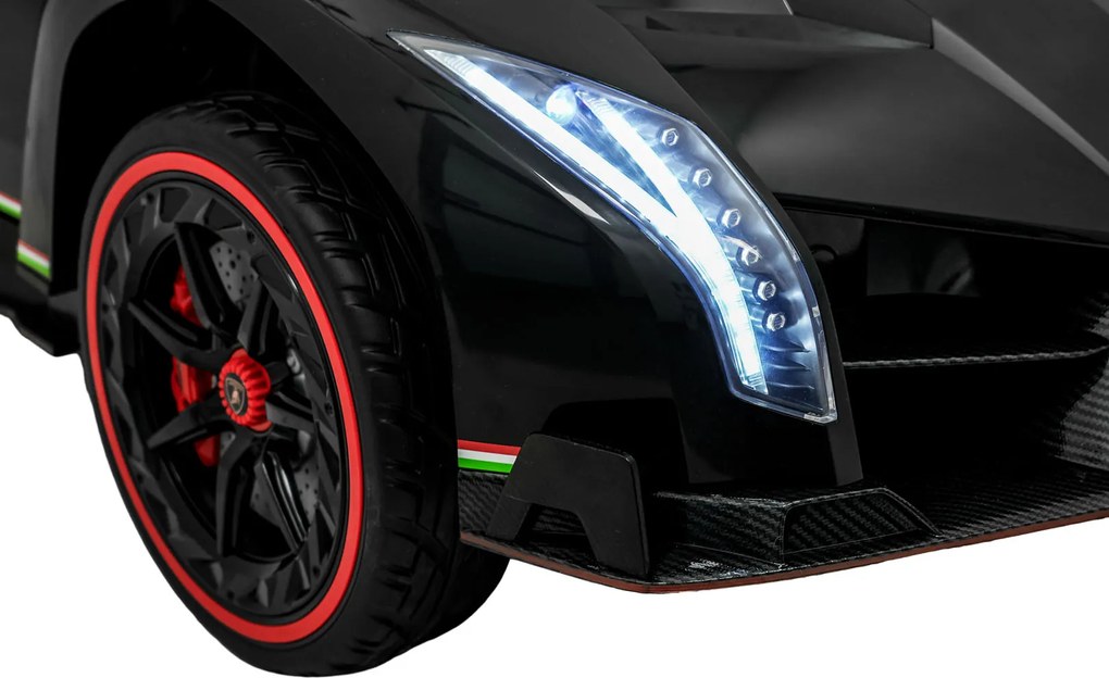 Ramiz Lamborghini Veneno vozidlo Čierna