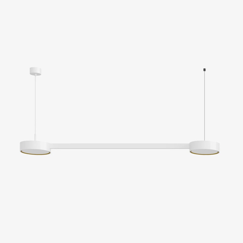 Lucis závesné svietidlo Infinity II 37,4 W 3000K akrylátové sklo biela 21.K1.