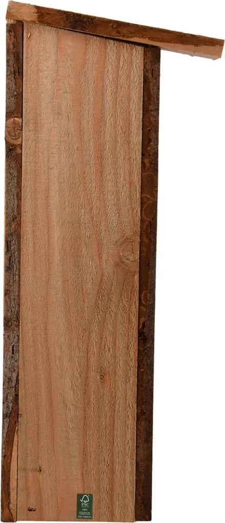 Búdka pre ďatľa Smart, 53,5x18x22 cm, drevo, hnedá