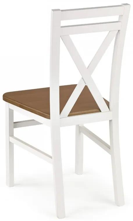 Drevená jedálenská stolička DARIUSZ 2 – masív, viac farieb Dub sonoma