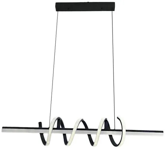 LED Stmievateľný luster na lanku LED/70W/230V 3000-6500K + diaľkové ovládanie