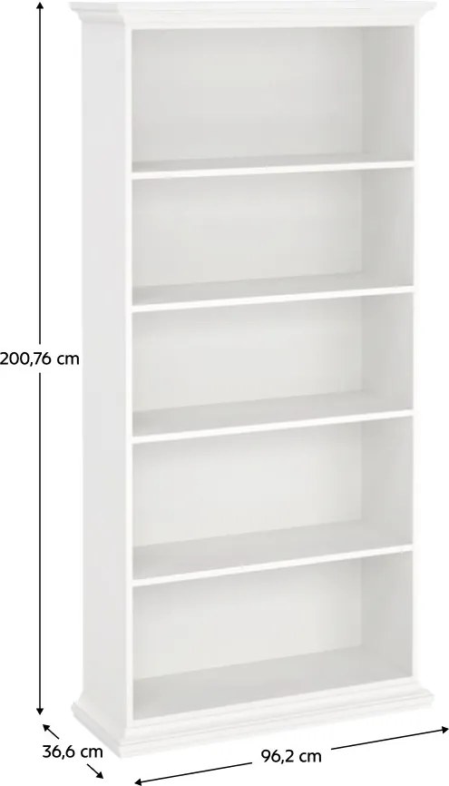 Regál Phung 79864 (biela). Vlastná spoľahlivá doprava až k Vám domov. 1119648