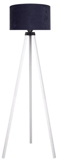 Brilagi - Stojacia lampa VELVET 1xE27/60W/230V biela/modrá