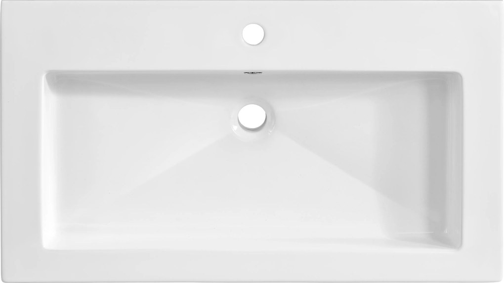 Comad Nábytkové keramické umývadlo UM-8070 SPIRIT 100, 101x46 cm, biela lesklá