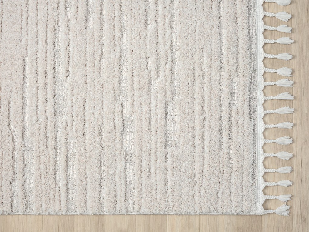 My Flair, Kusový koberec Enya weiß, 200x290, biela, chodba / predsieň