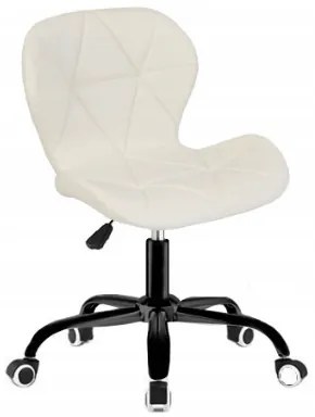 Ergonomické kancelárske otočné kreslo – ekokoža sivá
