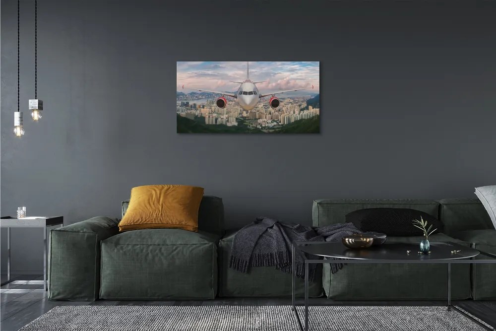 Obraz canvas Mesto Horní rovina 120x60 cm