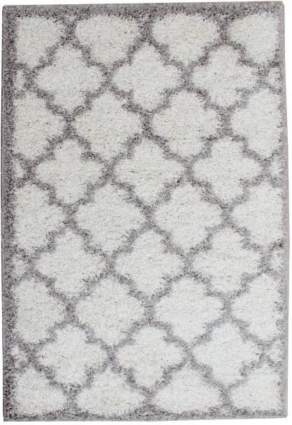 TEMPO KONDELA Tatum Typ 1 koberec 160x235 cm krémová / sivá
