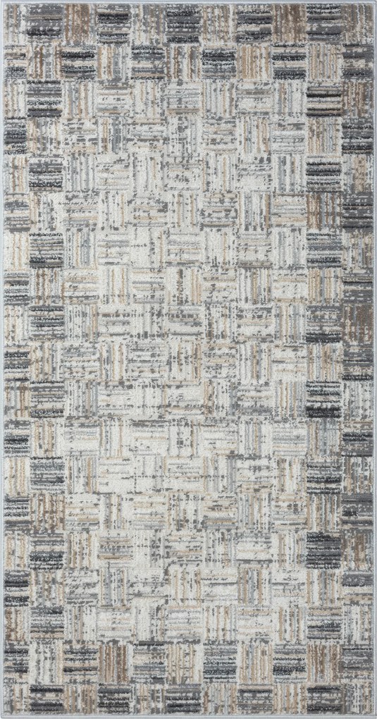 Kusový koberec My Mood creme, 200x290, šedá, chodba / predsieň, My Flair