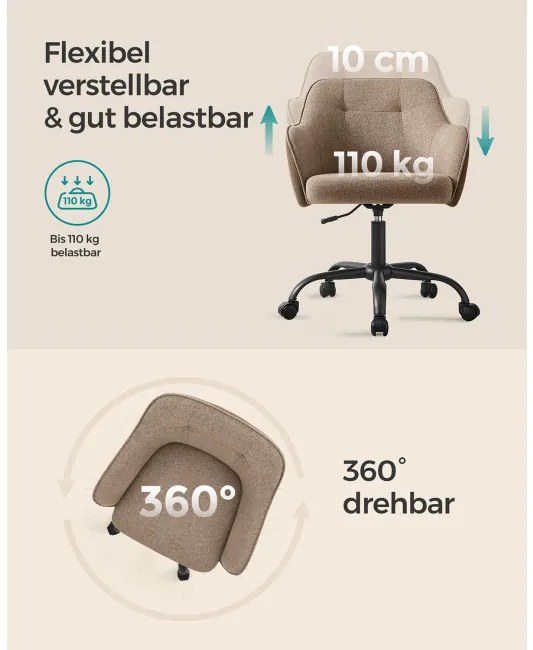 Kancelárska stolička OBG019K01