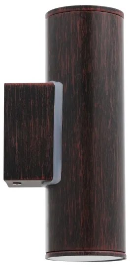 Eglo 94105 - LED vonkajšie osvetlenie RIGA 2xGU10/3W/230V IP44