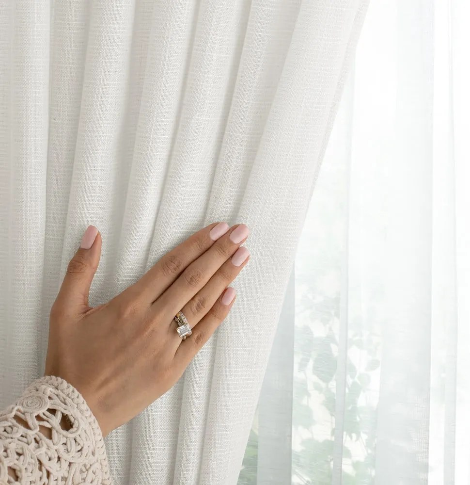 Krémovobiely záves 140x270 cm Valeta – Restilo