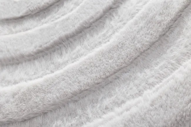 Koberec MOYO CIRCLE strieborný kruh