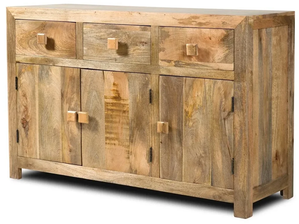 furniture-nabytek.cz - Dizajnová komoda z mangového dreva 140x90x45